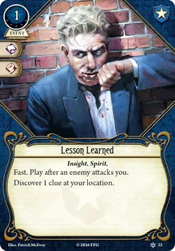 Lesson Learned