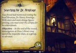 Searching for Dr. Armitage