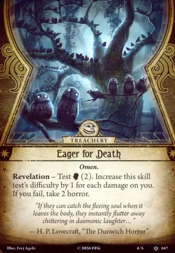 Eager for Death