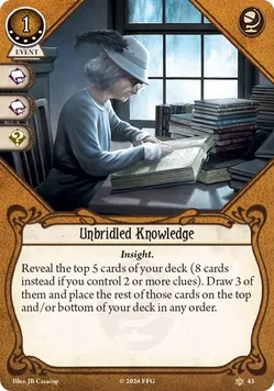 Unbridled Knowledge