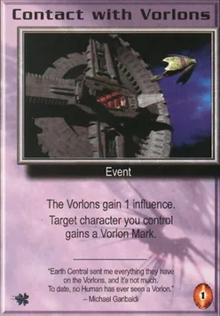 Contact with Vorlons