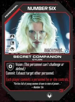 Number Six, Secret Companion