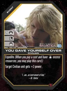 You Gave Yourself Over