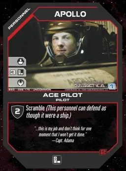 Apollo, Ace Pilot