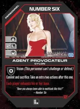 Number Six, Agent Provocateur