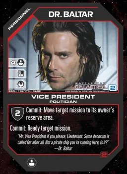 Dr. Baltar, Vice President