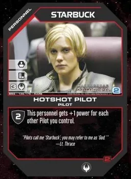 Starbuck, Hotshot Pilot