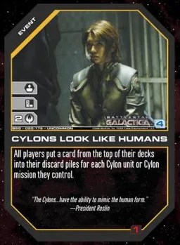 Cylons Look Like Humans