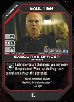 Saul Tigh, Executive Officer