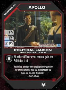 Apollo, Political Liaison