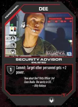 Dee, Security Advisor