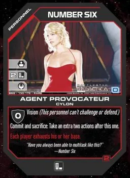 Number Six, Agent Provocateur