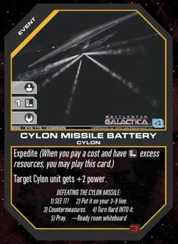 Cylon Missile Battery
