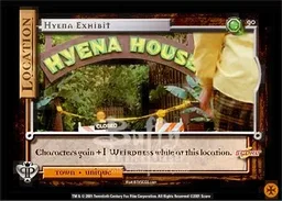 Hyena Exhibit