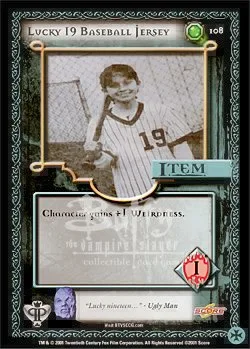 Lucky 19 Baseball Jersey