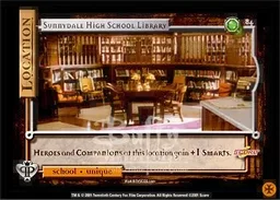 Sunnydale High School Library