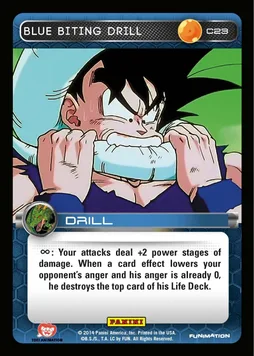 Blue Biting Drill