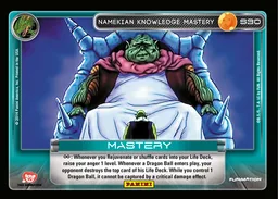 Namekian Knowledge Mastery