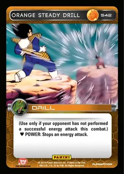 Orange Steady Drill