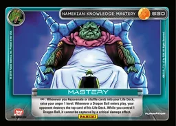 Namekian Knowledge Mastery