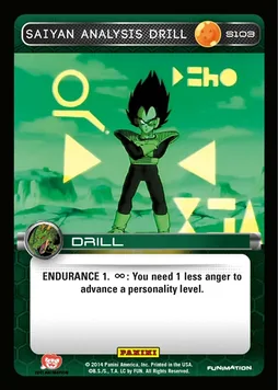 Saiyan Analysis Drill