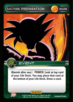 Saiyan Preparation