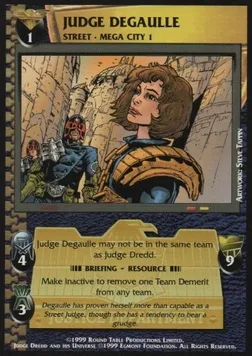 Judge Degaulle