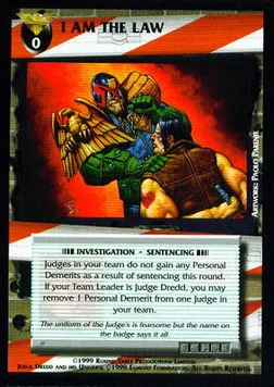 I Am The Law