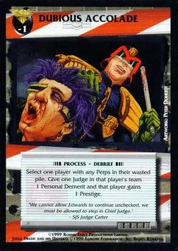 Dubious Accolade