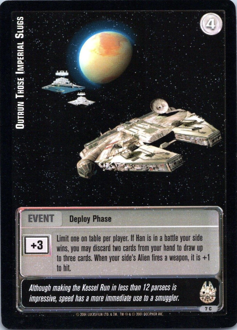 Outrun Those Imperial Slugs