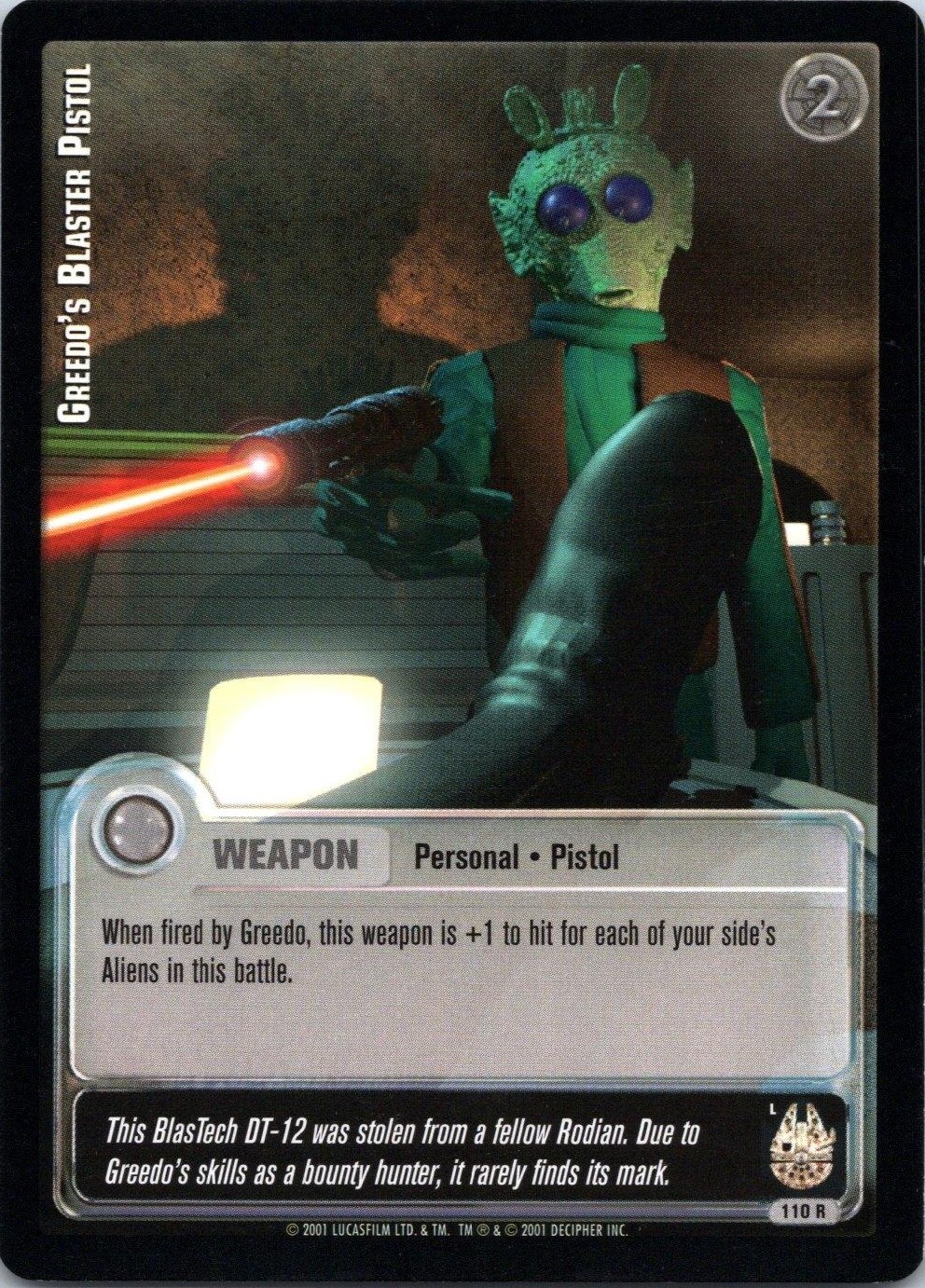 Greedo's Blaster Pistol