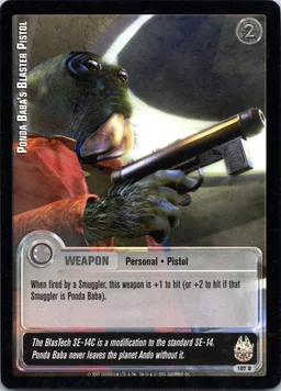 Ponda Baba's Blaster Pistol