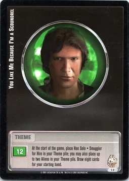 You Like Me Because I'm a Scoundrel