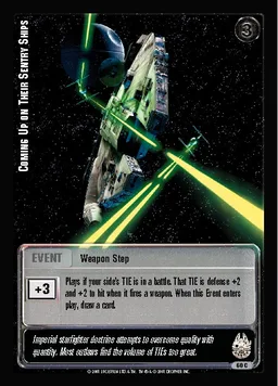 Coming Up on Their Sentry Ships