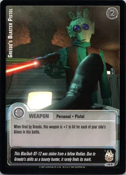 Greedo's Blaster Pistol