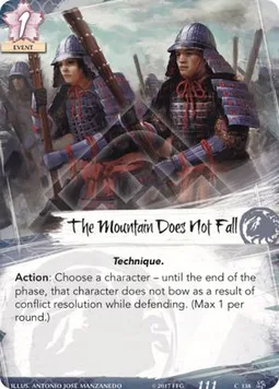 The Mountain Does Not Fall
