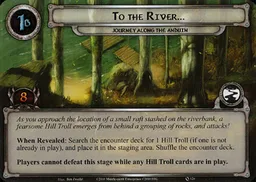 To the River...