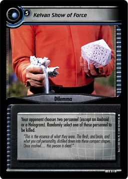 Kelvan Show of Force