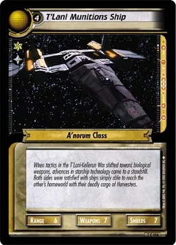 T'Lani Munitions Ship
