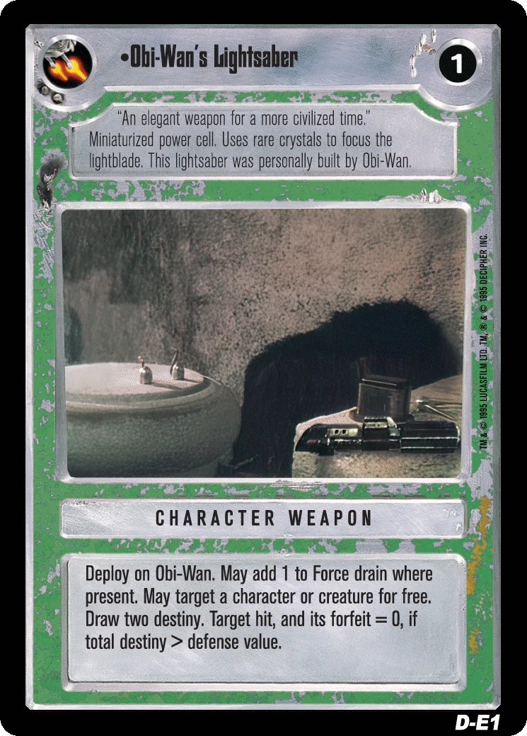 Obi-Wan's Lightsaber