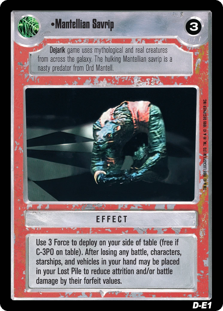 Mantellian Savrip