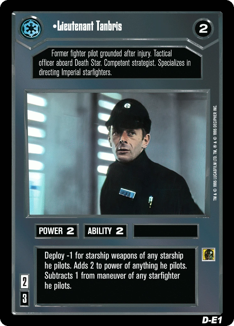 Lieutenant Tanbris