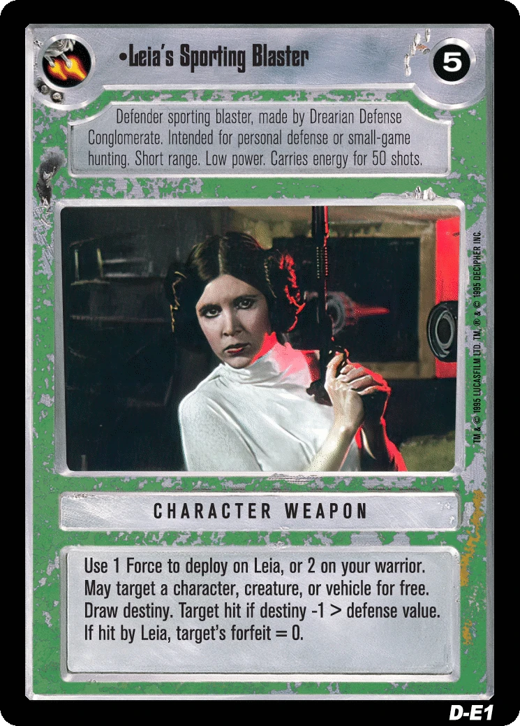 Leia's Sporting Blaster