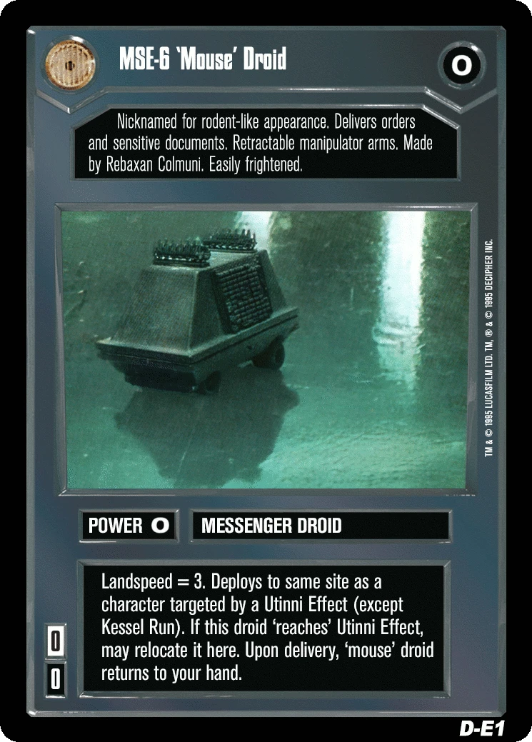 MSE-6 'Mouse' Droid