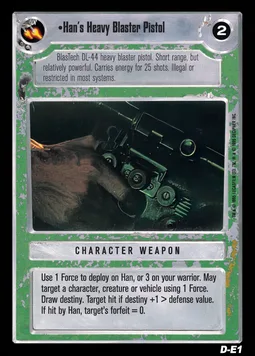 Han's Heavy Blaster Pistol