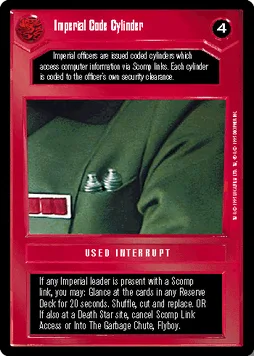 Imperial Code Cylinder