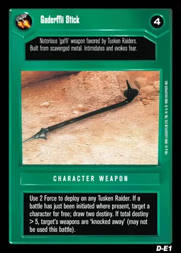 Gaderffii Stick