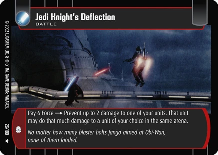 Jedi Knight's Deflection