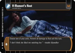 A Moment's Rest