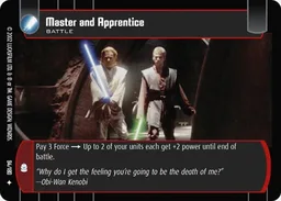Master and Apprentice